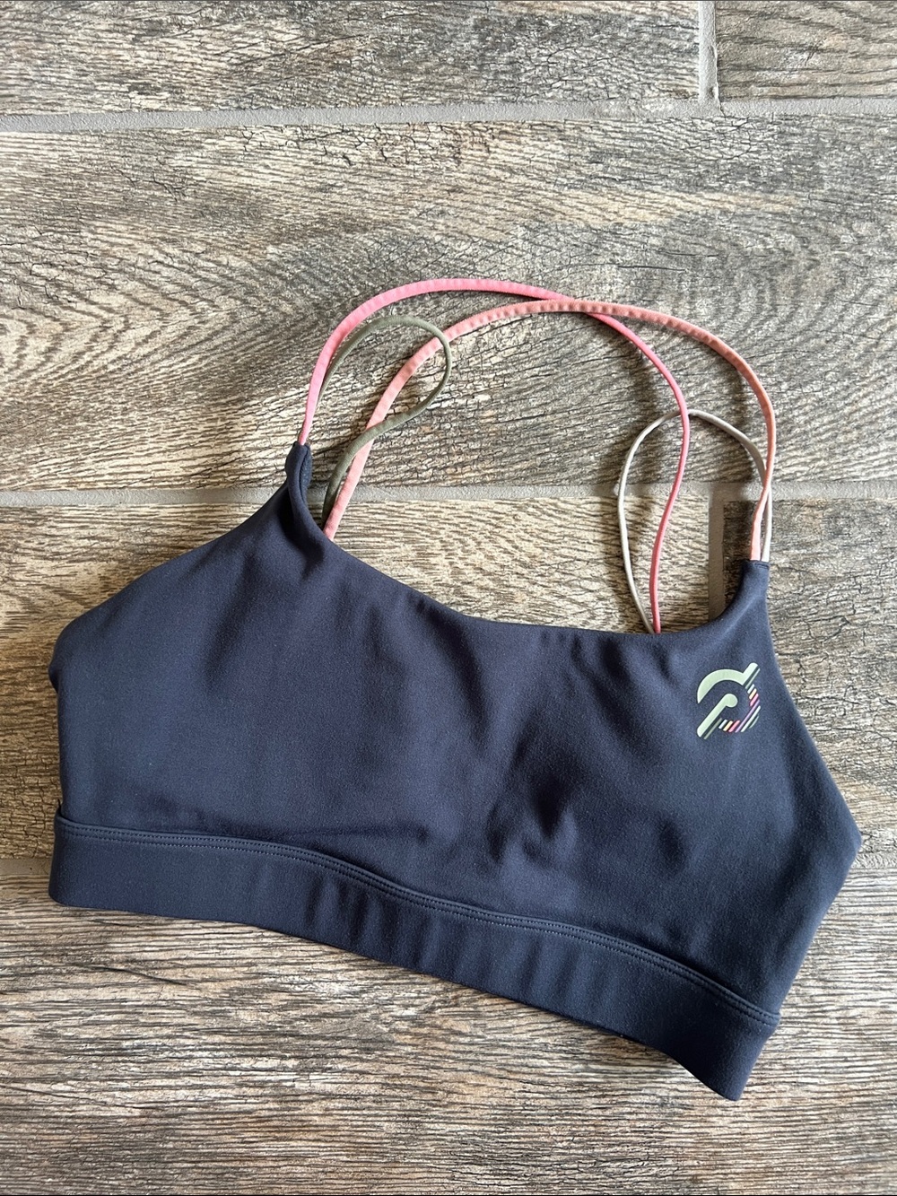 Peloton Cedence Peak Speed Up strappy sports bra small
